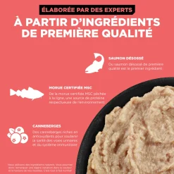 Carnivore Salmon and Cod Pâté for Cats, 182 g