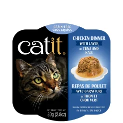 Cat Dinner, Chicken, Tuna & Kale