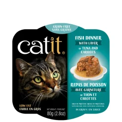 Cat Dinner, Fish, Tuna & Carrots