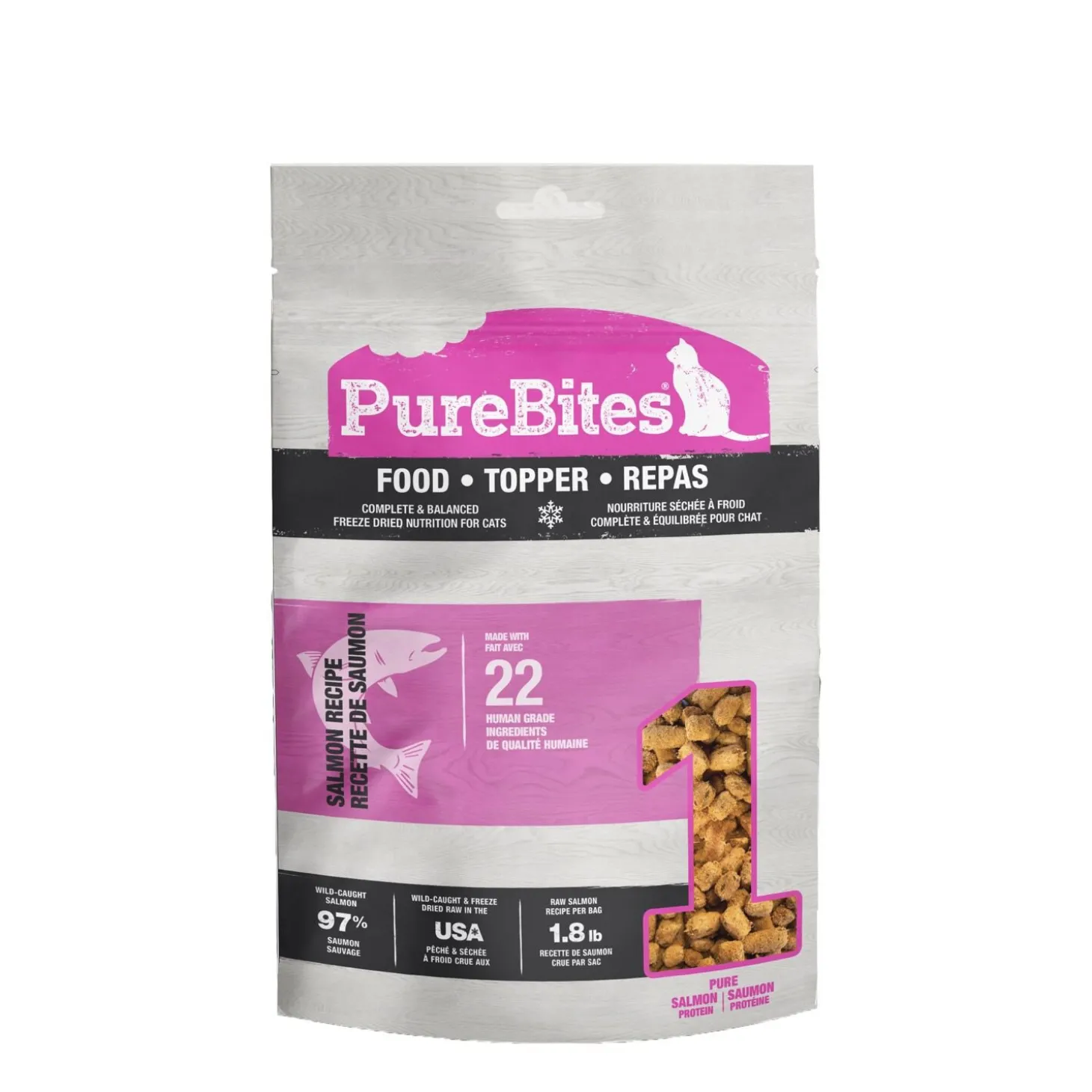 Cat Food Topper Salmon Recipe, 2.4oz