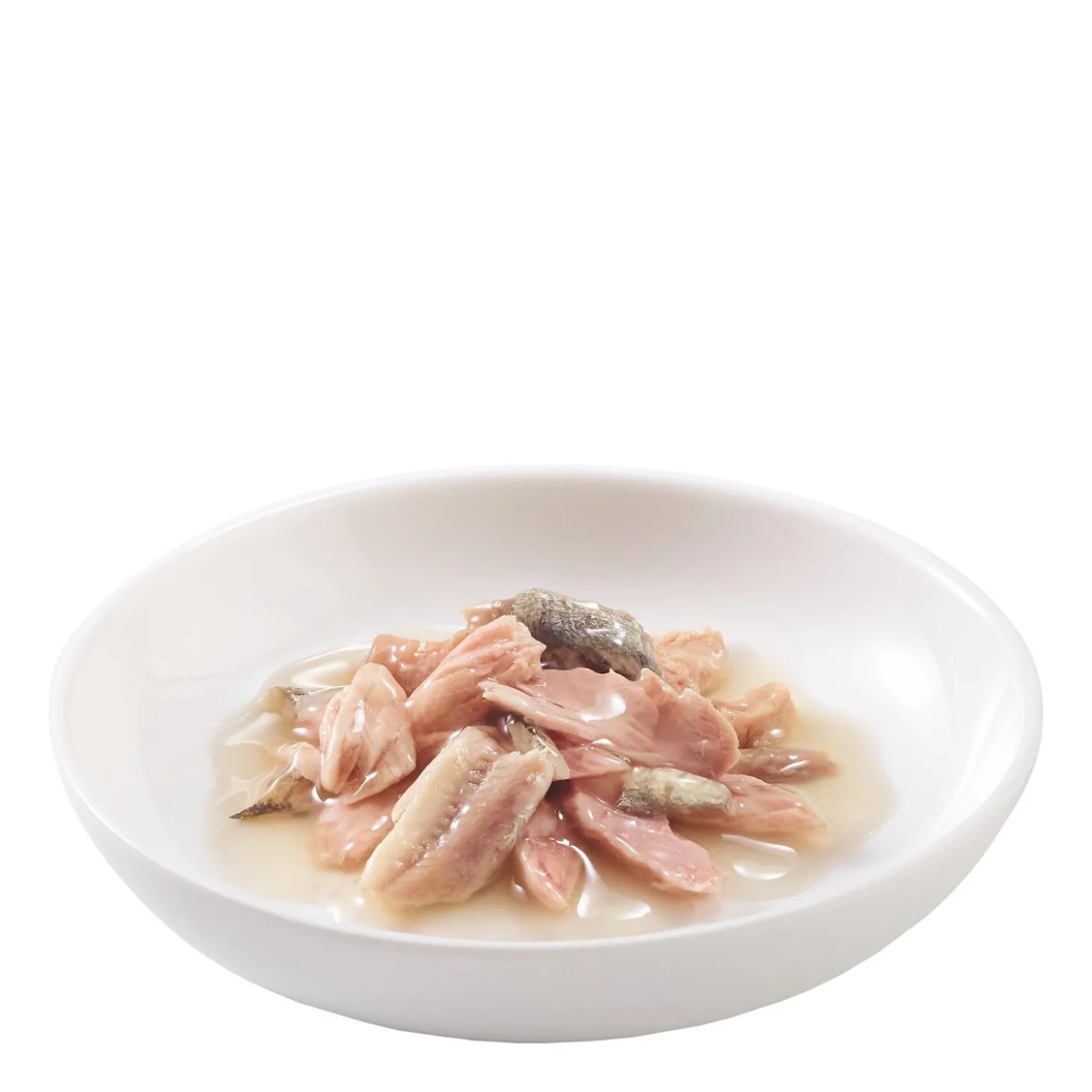 Cat food tuna and pilchards in natural gravy, 70g