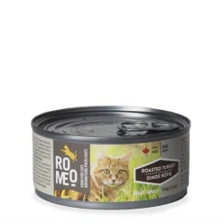 Cat wet food, roasted turkey