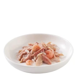 Cat Wet Food Tuna and Shrimps, 6x 50g