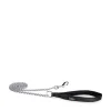 Chain leash with black handle