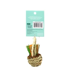Chew toy for rodents, celebration basket