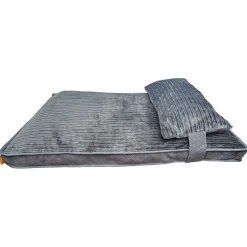 Chic Grey Dual Comfort Bed