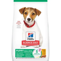 Chicken & Brown Rice Recipe Small Bites Dry Food for Puppies, 2.04 kg