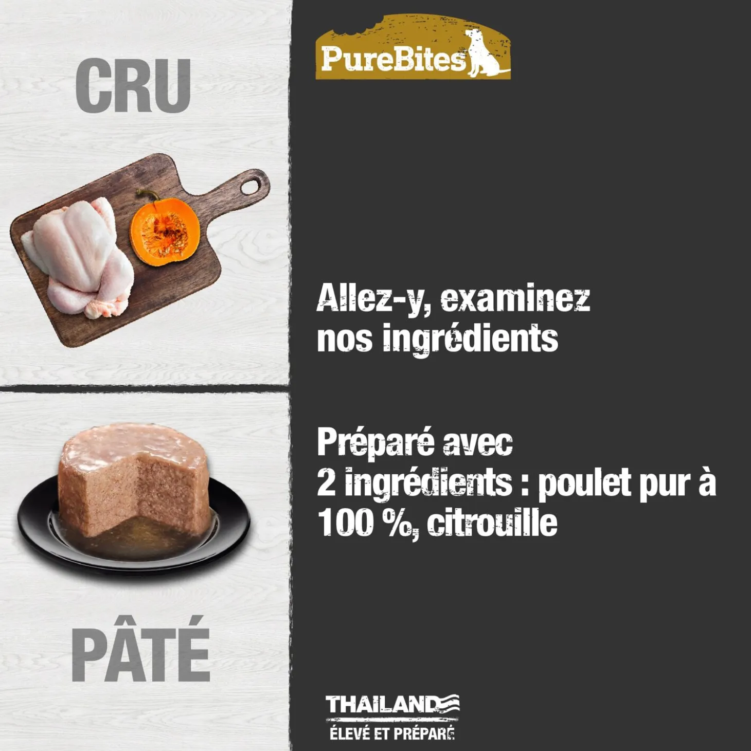 Chicken and Pumpkin Dog Paté, 71 g