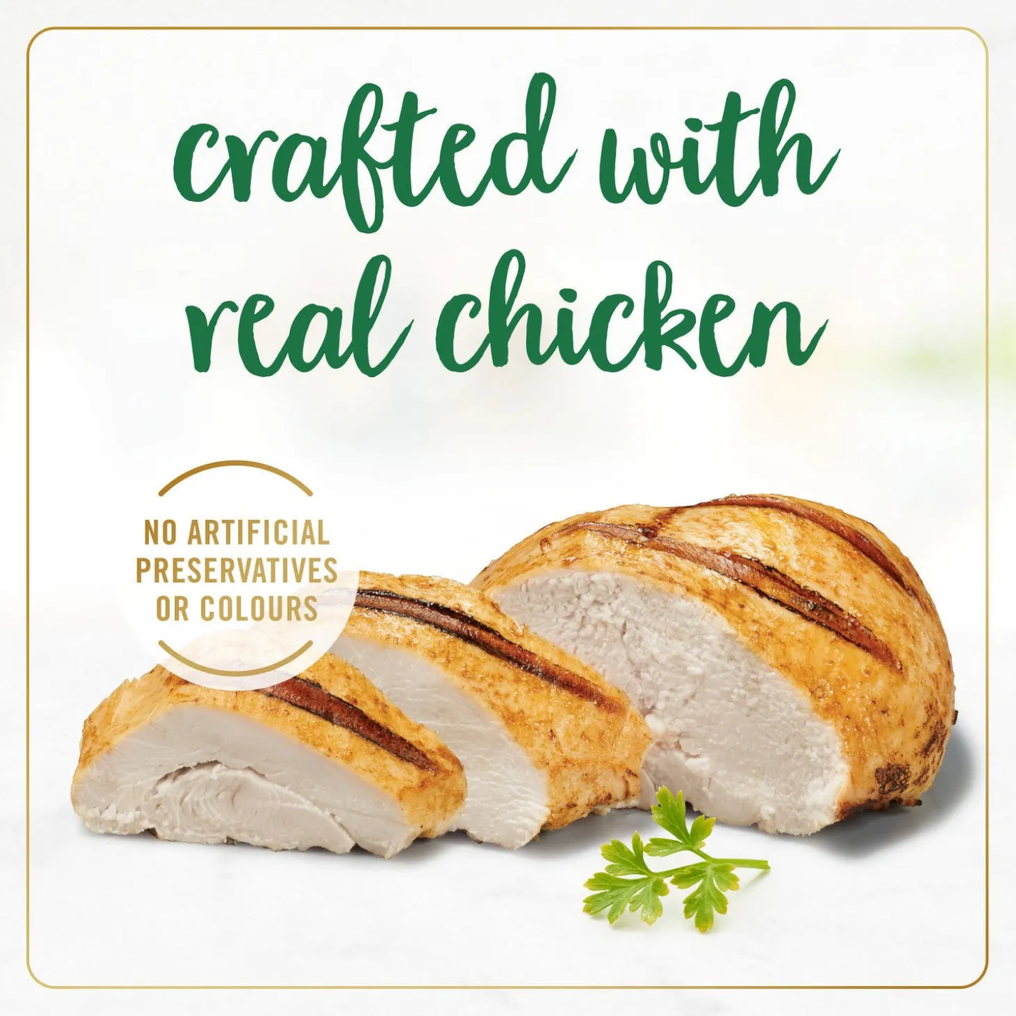 Chicken chunks wet food for adult cats