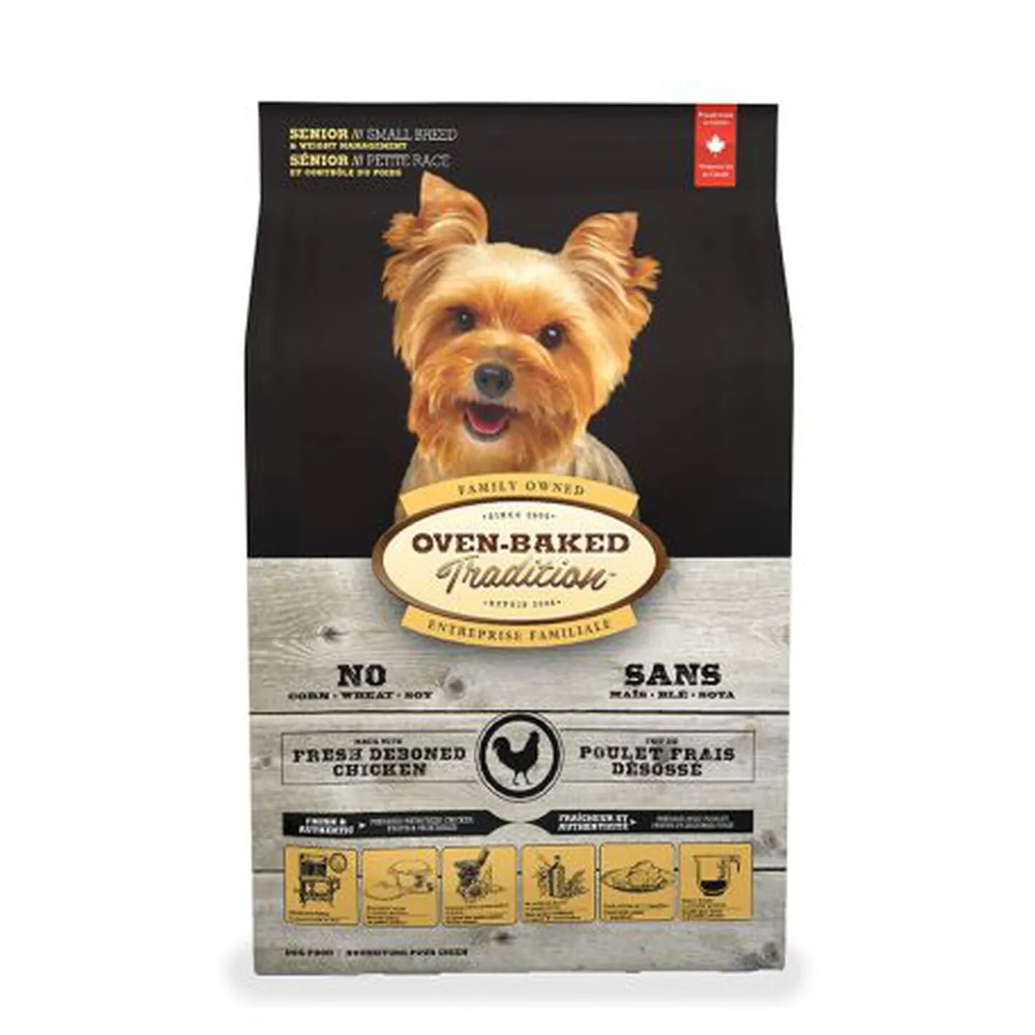 Chicken Dry Food for Senior Dogs from Small Breeds, 2.27 kg