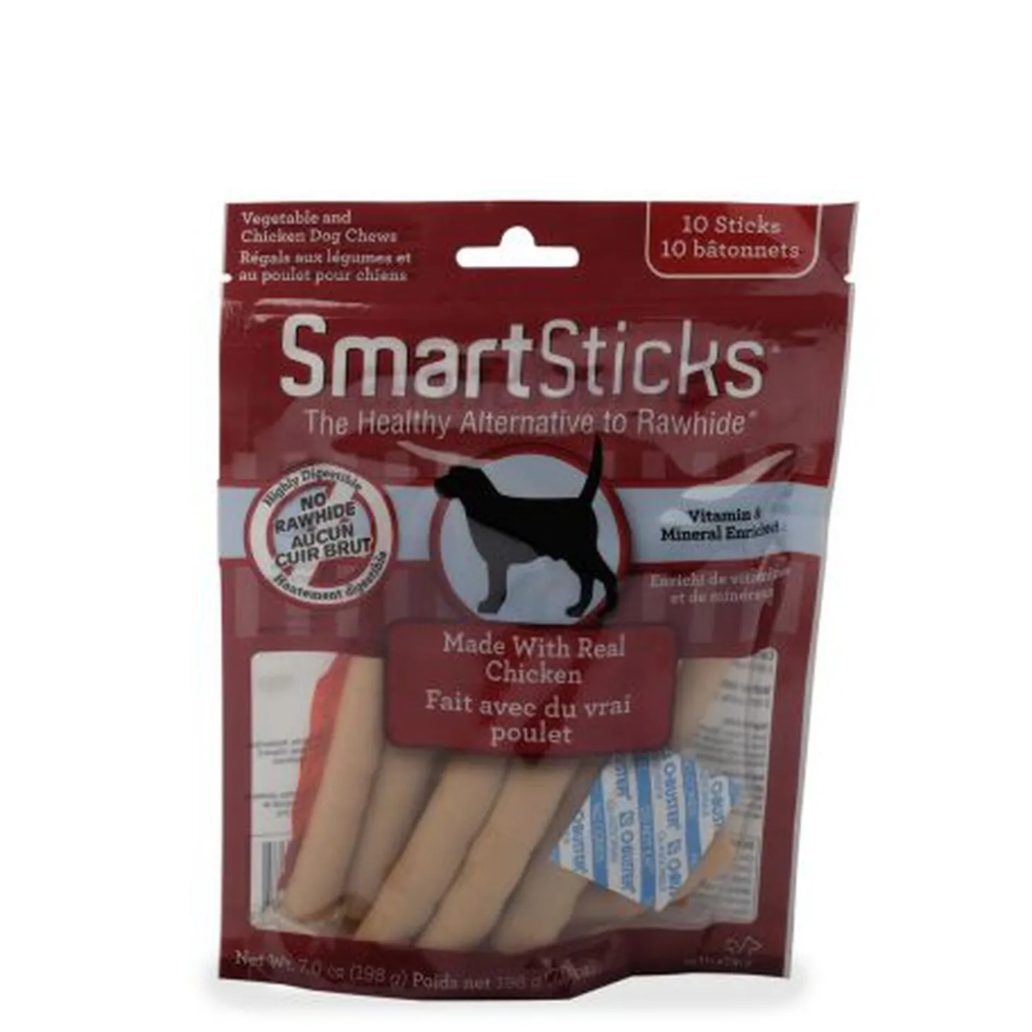 Chicken flavoured sticks