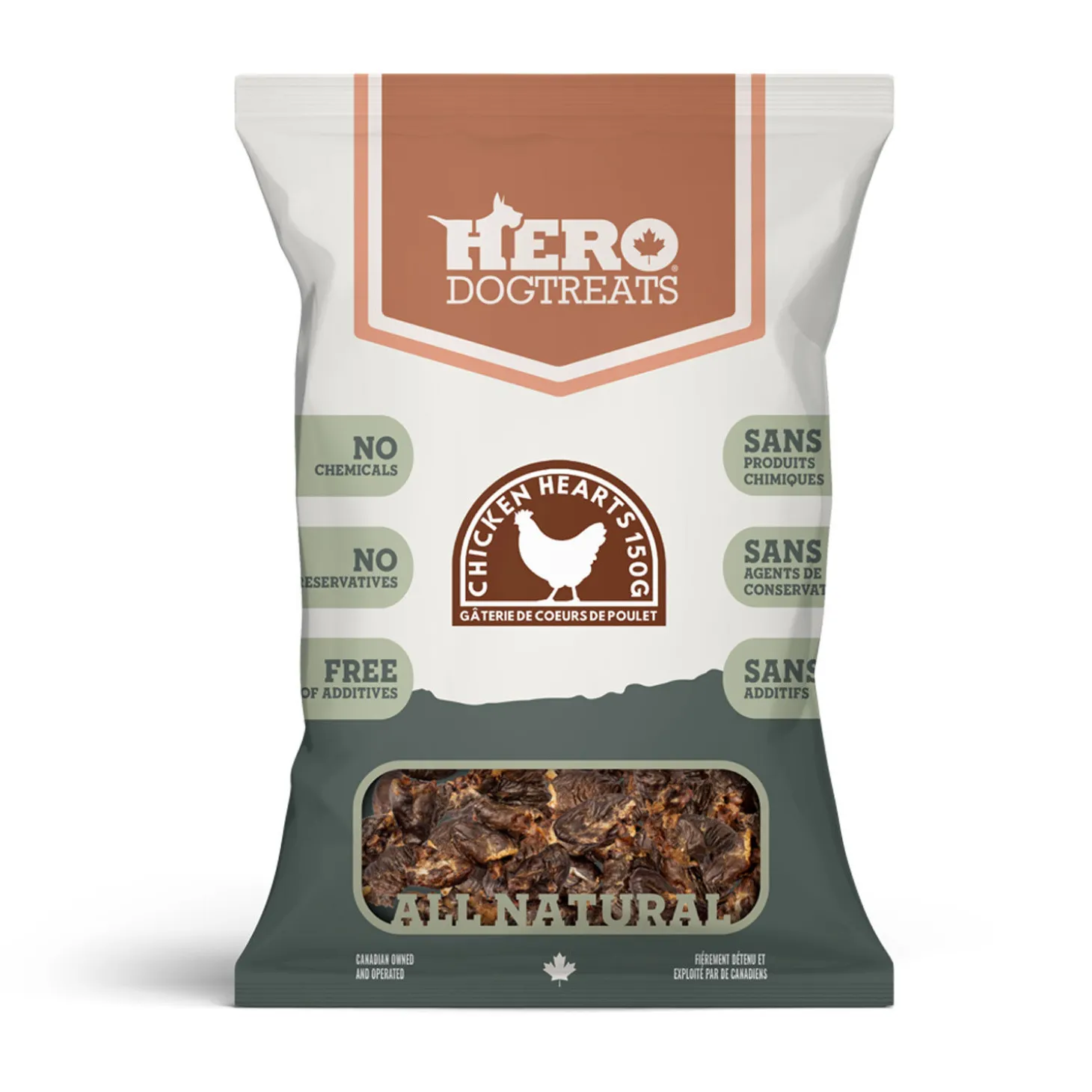 Chicken Hearts Dog Treats