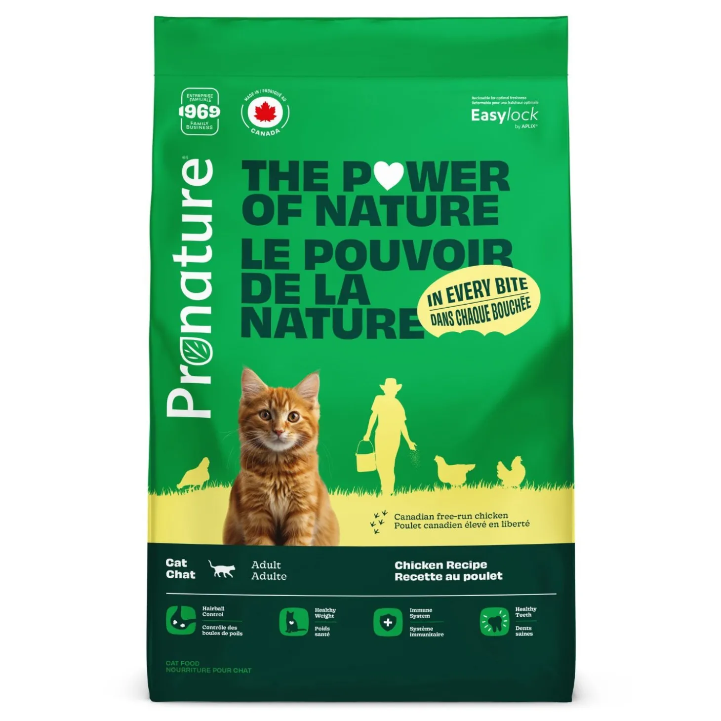 Chicken Recipe Dry Food for Adult Cats, 2 kg
