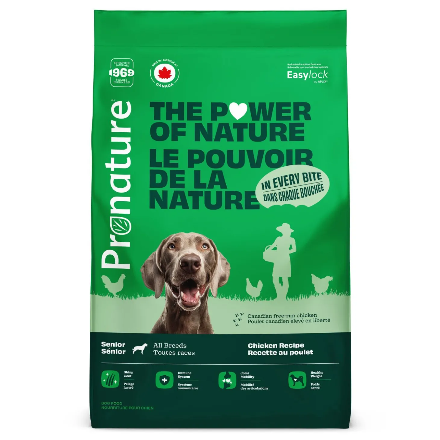 Chicken Recipe with Lamb Dry Food for Large Breed Senior Dogs, 11.3 kg