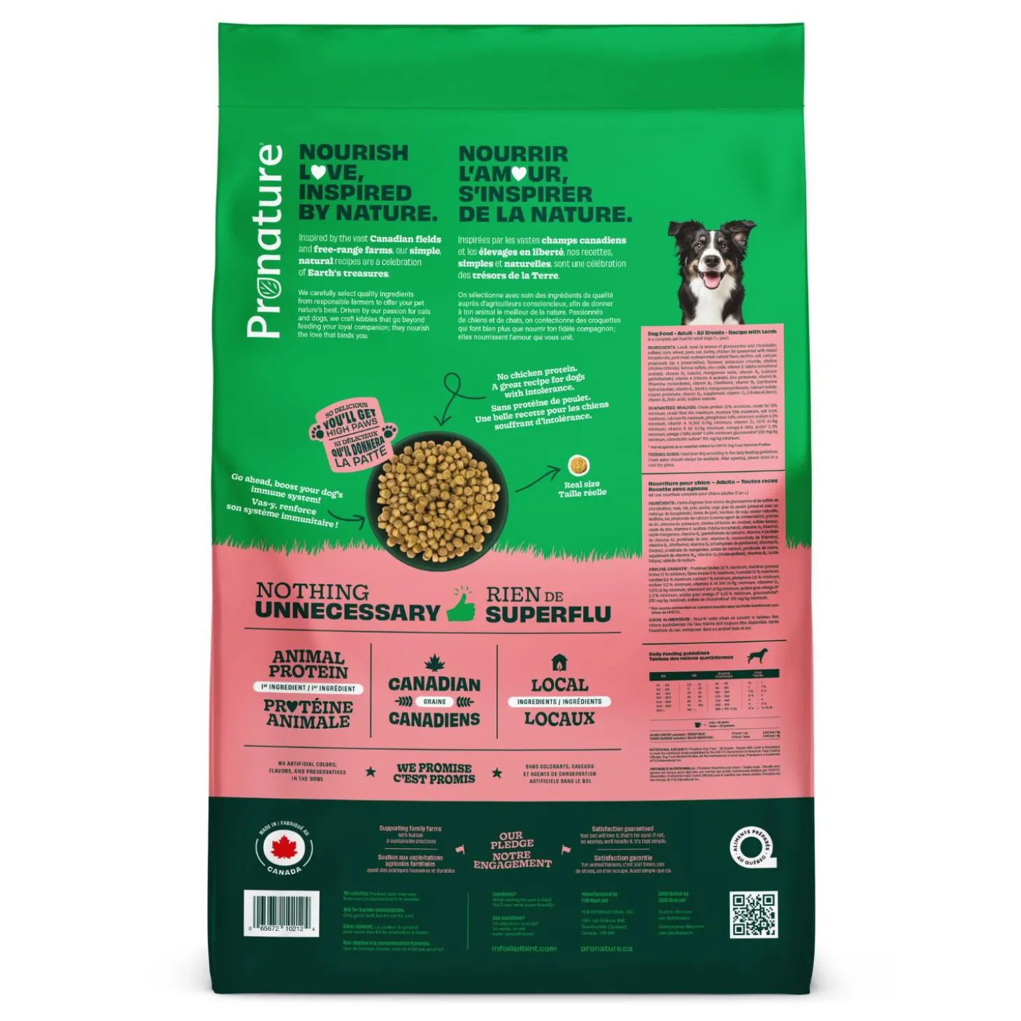 Chicken Recipe with Lamb Dry Food for All Breed Adult Dogs, 4 kg