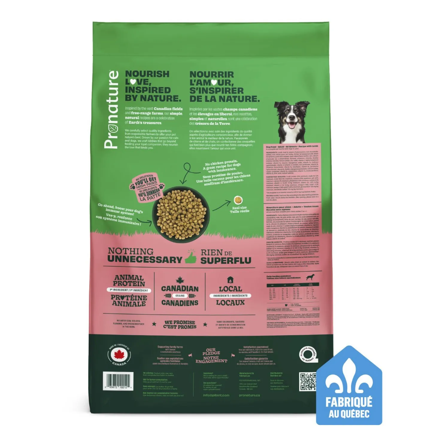 Chicken Recipe with Lamb Dry Food for All Breed Adult Dogs, 11.3 kg