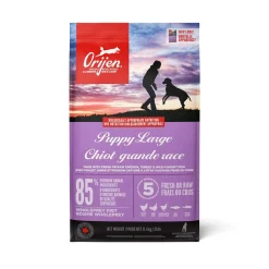 Chicken, Turkey and Wild-Caught Fish Dry Food for Large Breed Puppies, 11.4 kg
