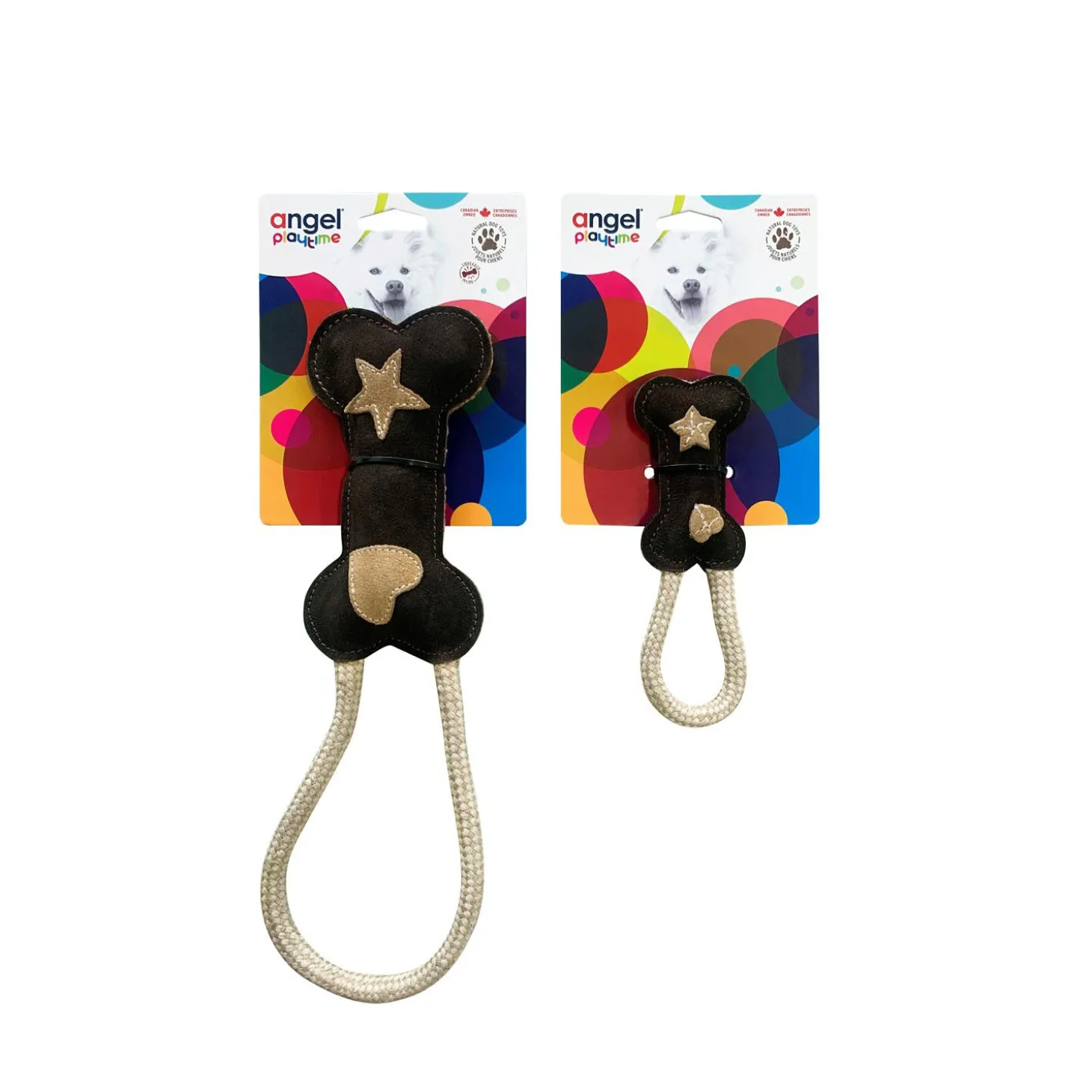 Classic Bone Natural Rope Dog Toy