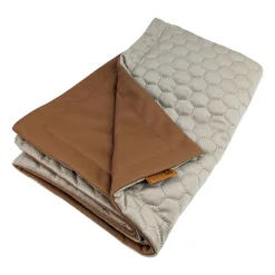 Cloud Pillow Faux Leather Cover, Honeycomb