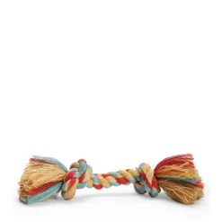 coloured knotted rope