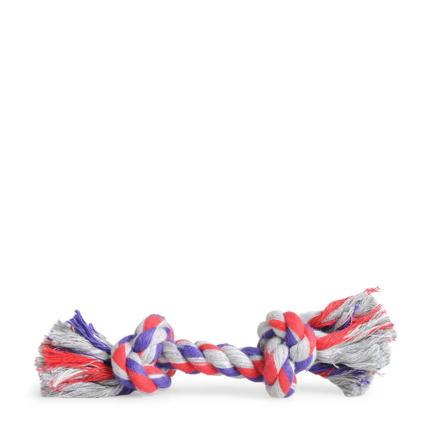 coloured knotted rope