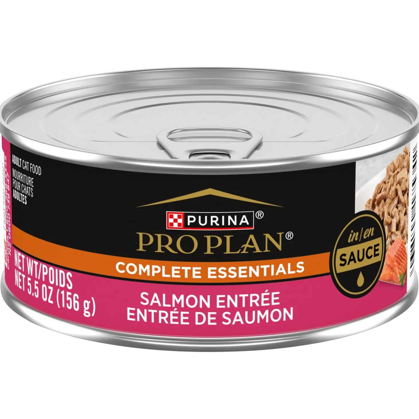 Complete Essentials Salmon Entrée in Sauce for Cats, 156 g