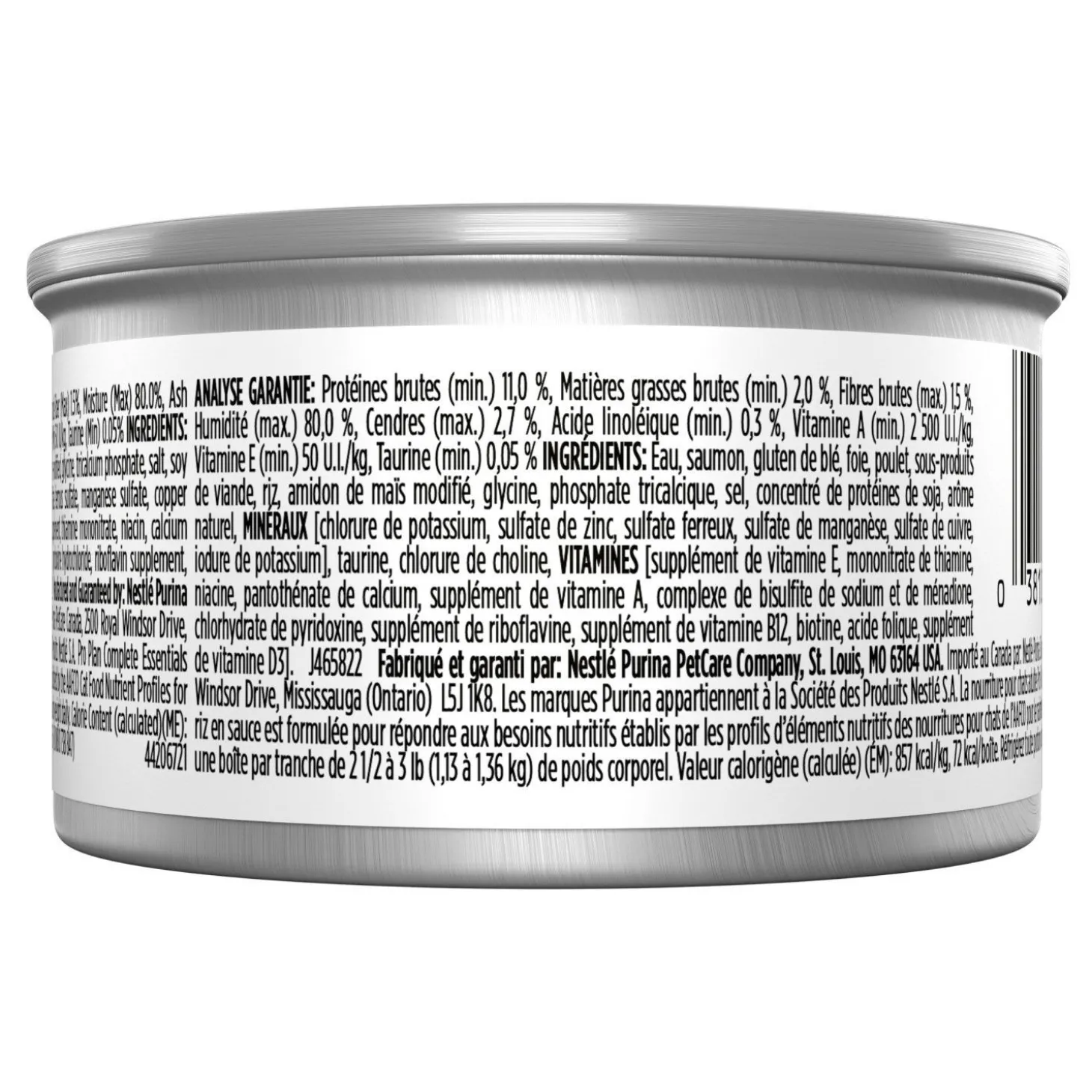 Complete Essentials Salmon and Rice Entrée in Sauce for Cats, 85 g