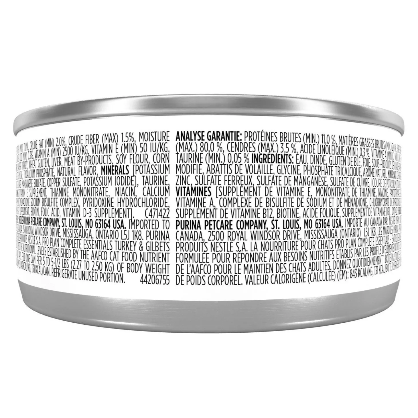 Complete Essentials Turkey & Giblets Wet Entrée for Cats, 156 g