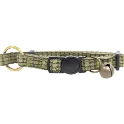 Corduroy Cat Collar, Olive