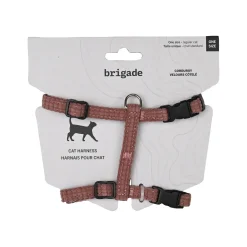 Corduroy Harness for Cats, Pink