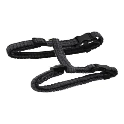 Corduroy Harness for Cats, Charcoal