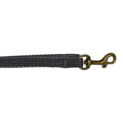 Corduroy Leash for Cats, Charcoal