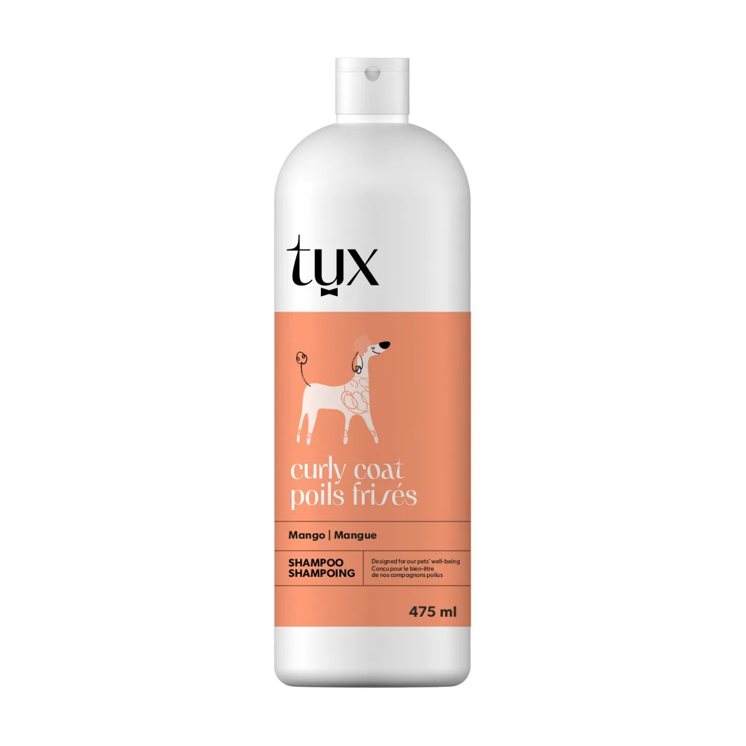 Curly Coat Shampoo for Dogs, 475 ml