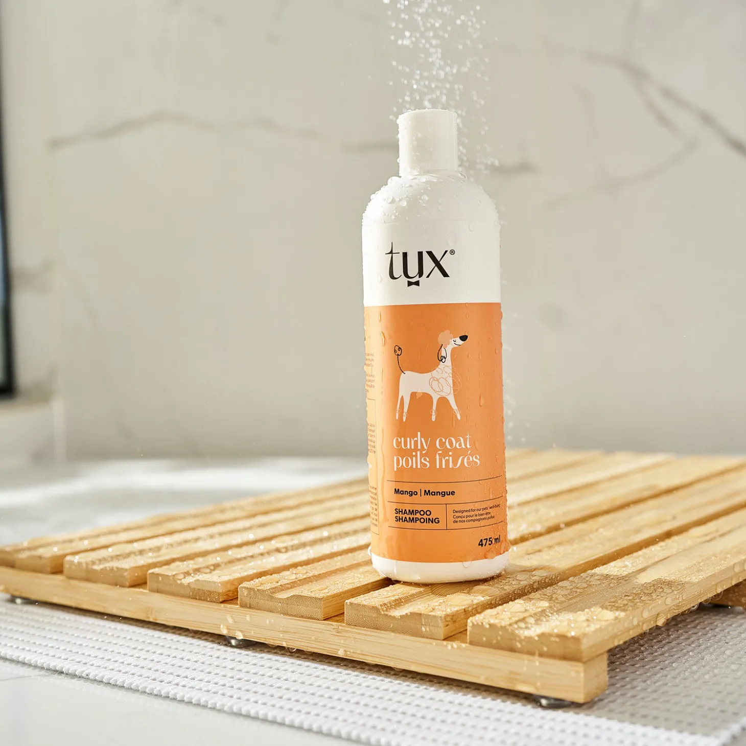 Curly Coat Shampoo for Dogs, 475 ml