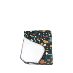 Dark terrazzo blanket