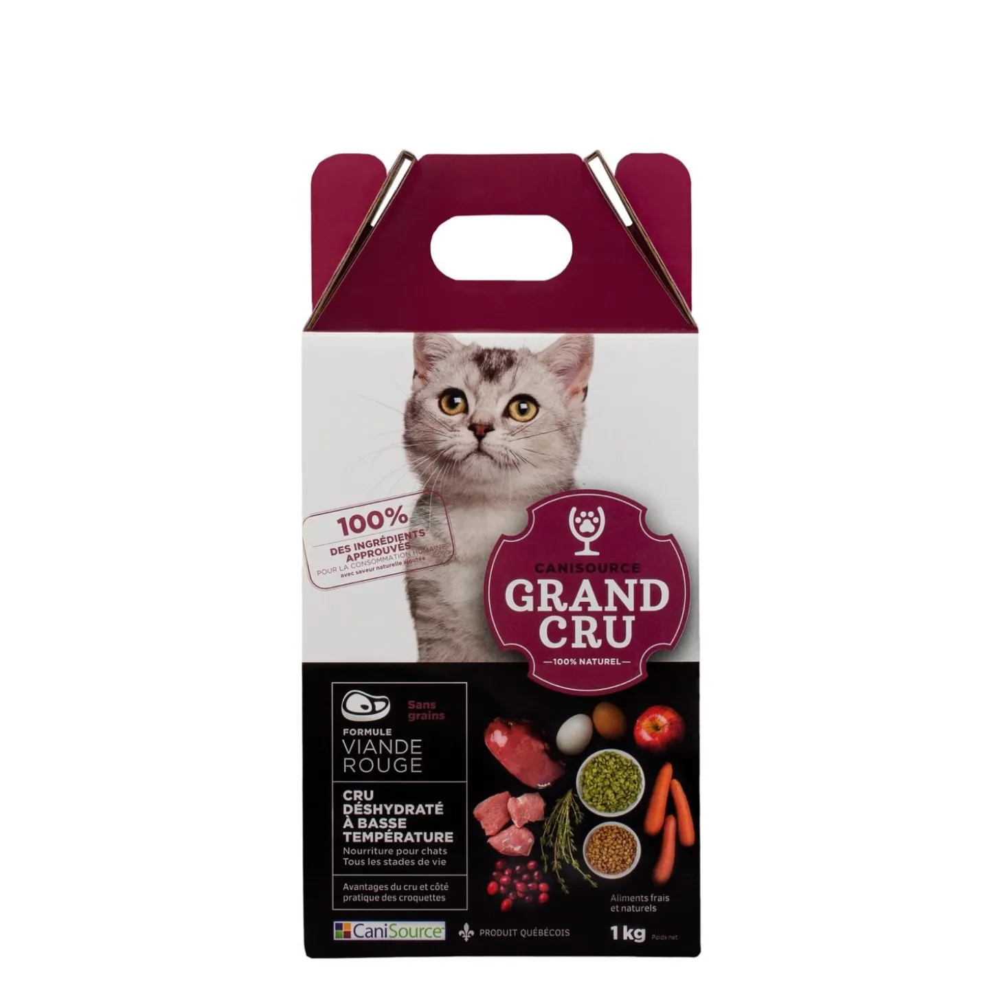 Dehydrated and Grain-Free Red Meat Cat Food