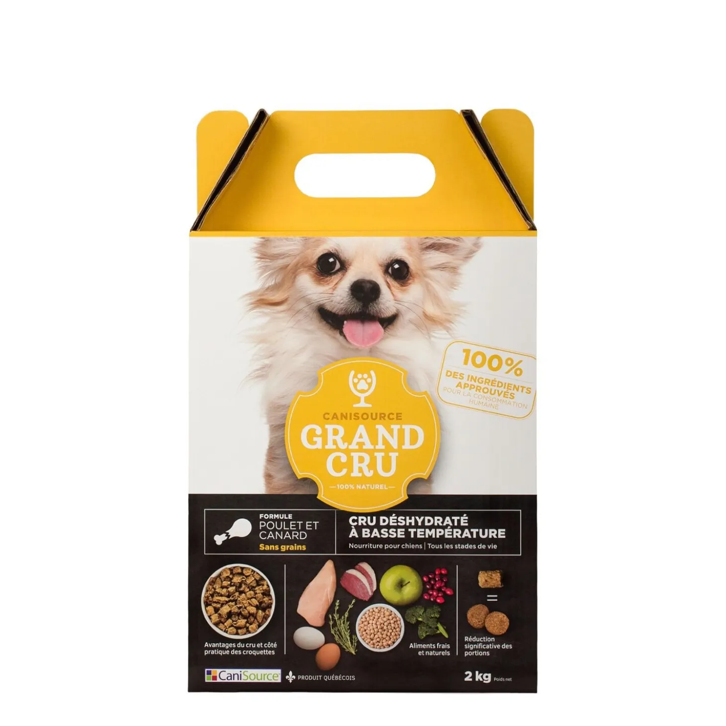 Dehydrated Grain Free Chicken and Duck Dog Food