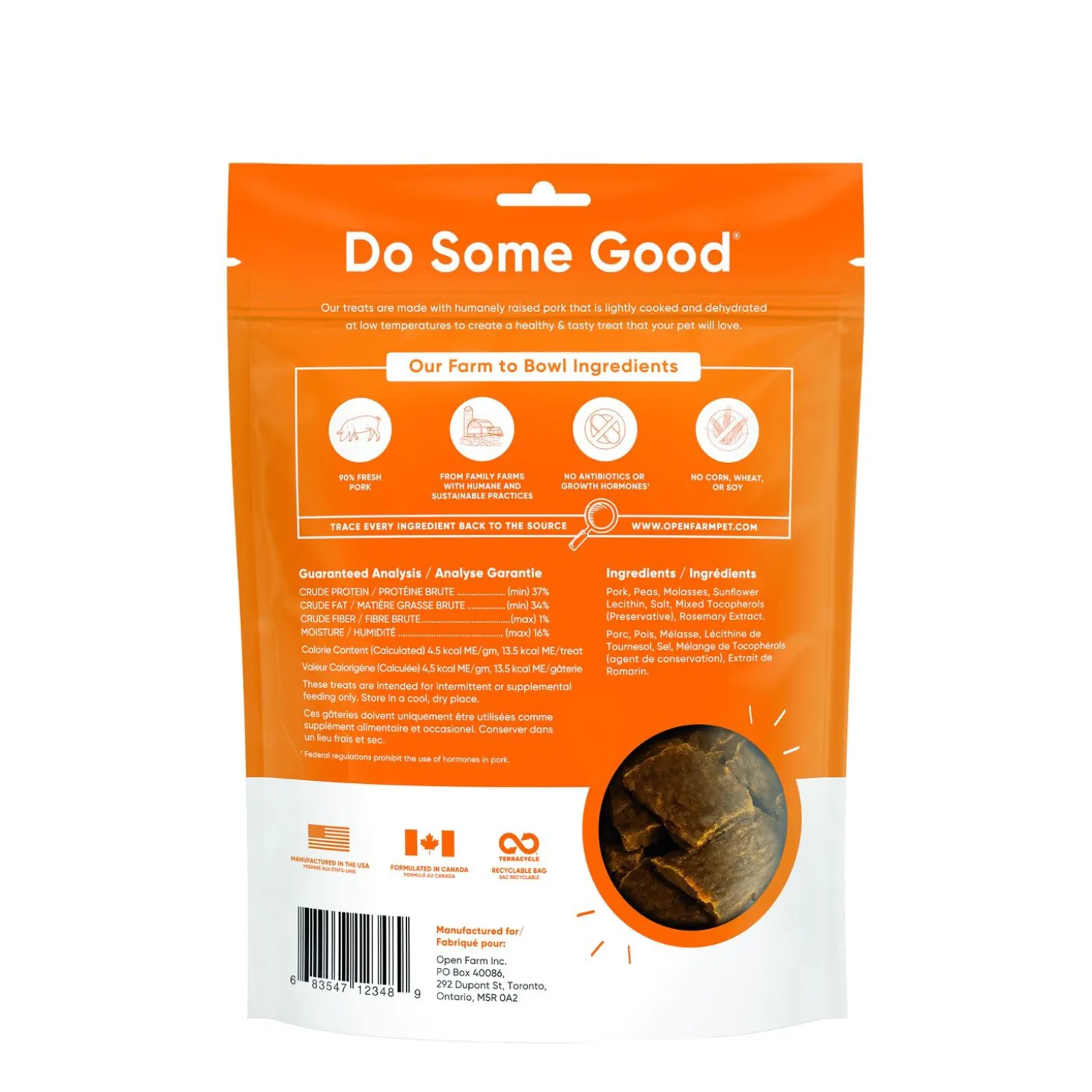 Dehydrated Pork Treats