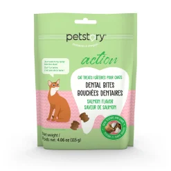 Dental Bites for Cats, Salmon Flavour