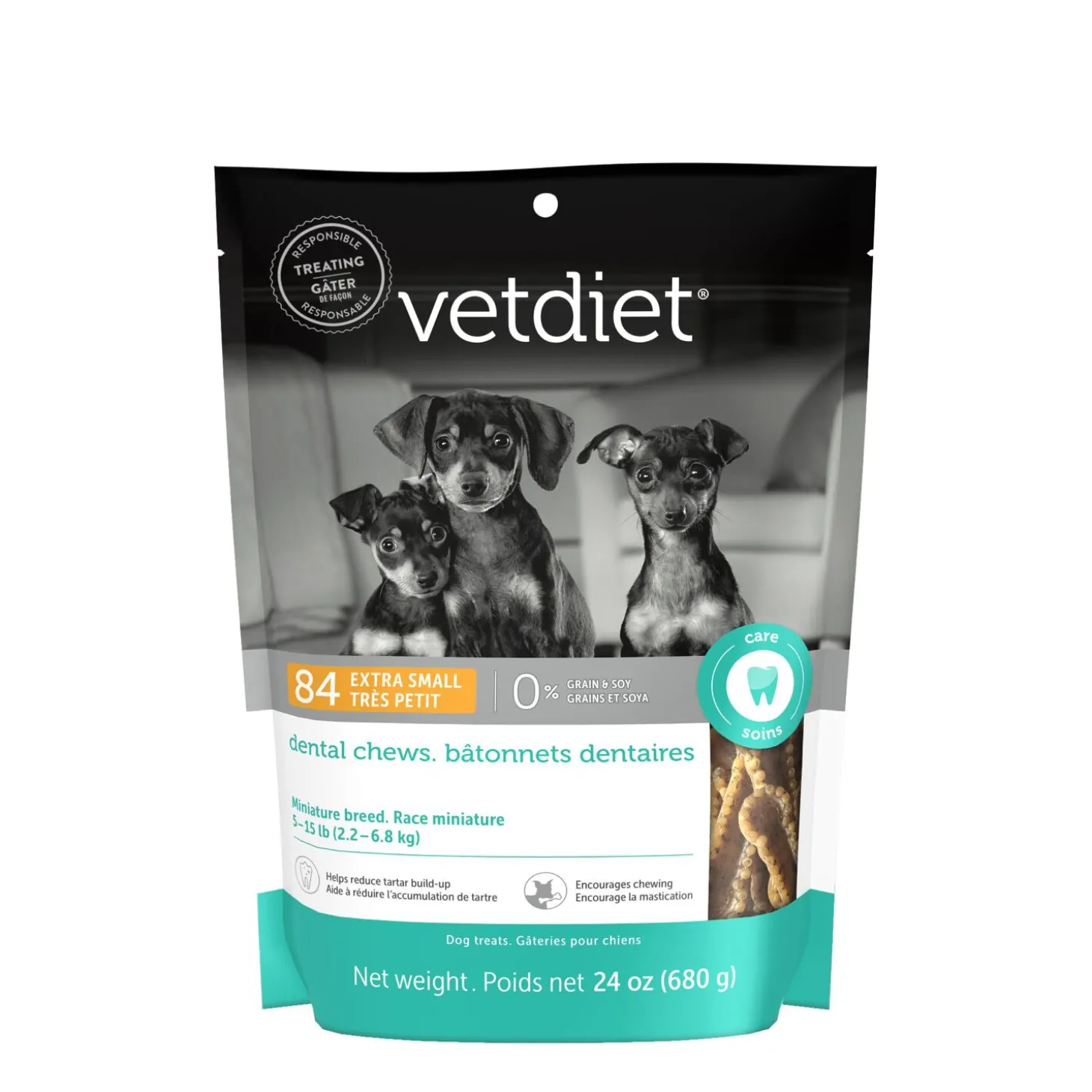 Dental chews for dogs, extra small