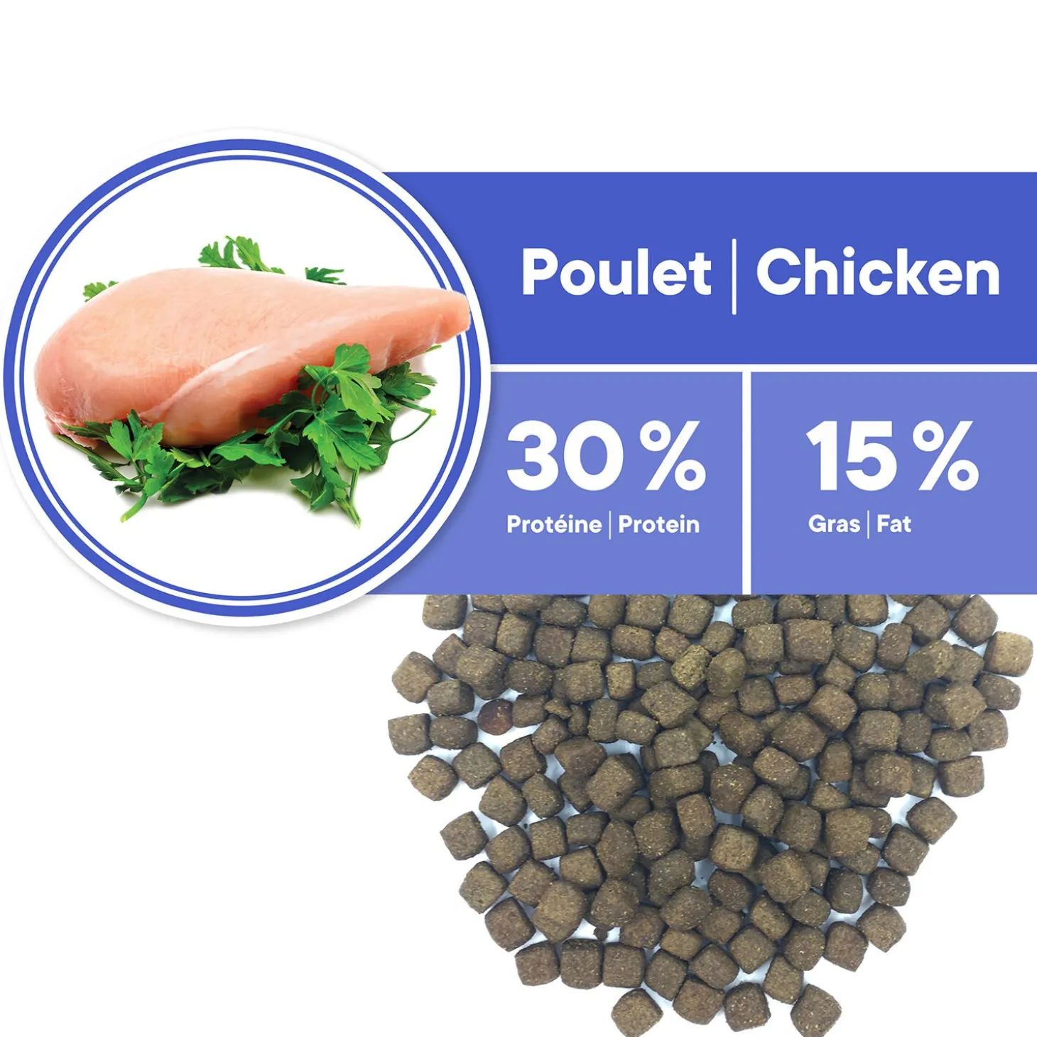 Dental health chicken formula for adult cats