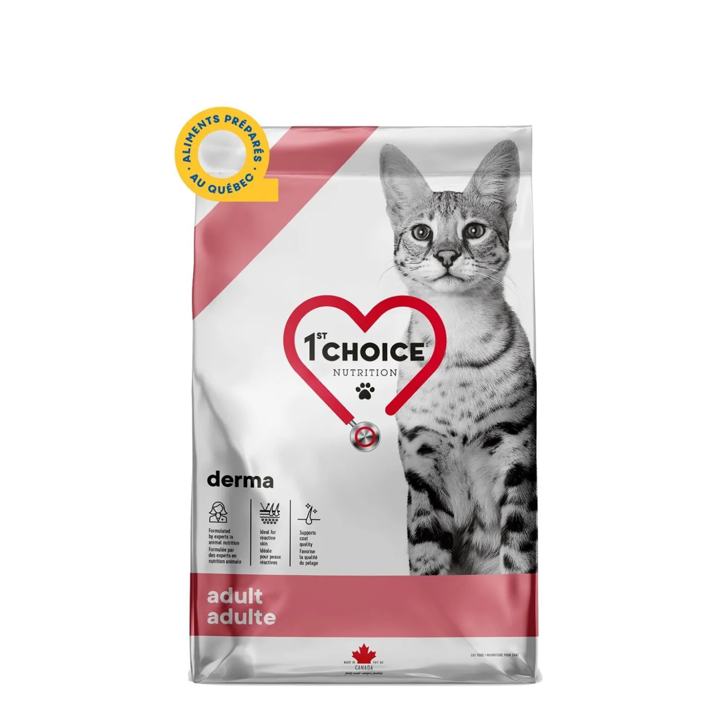 Derma Salmon Flavoured Adult Cat Dry Food