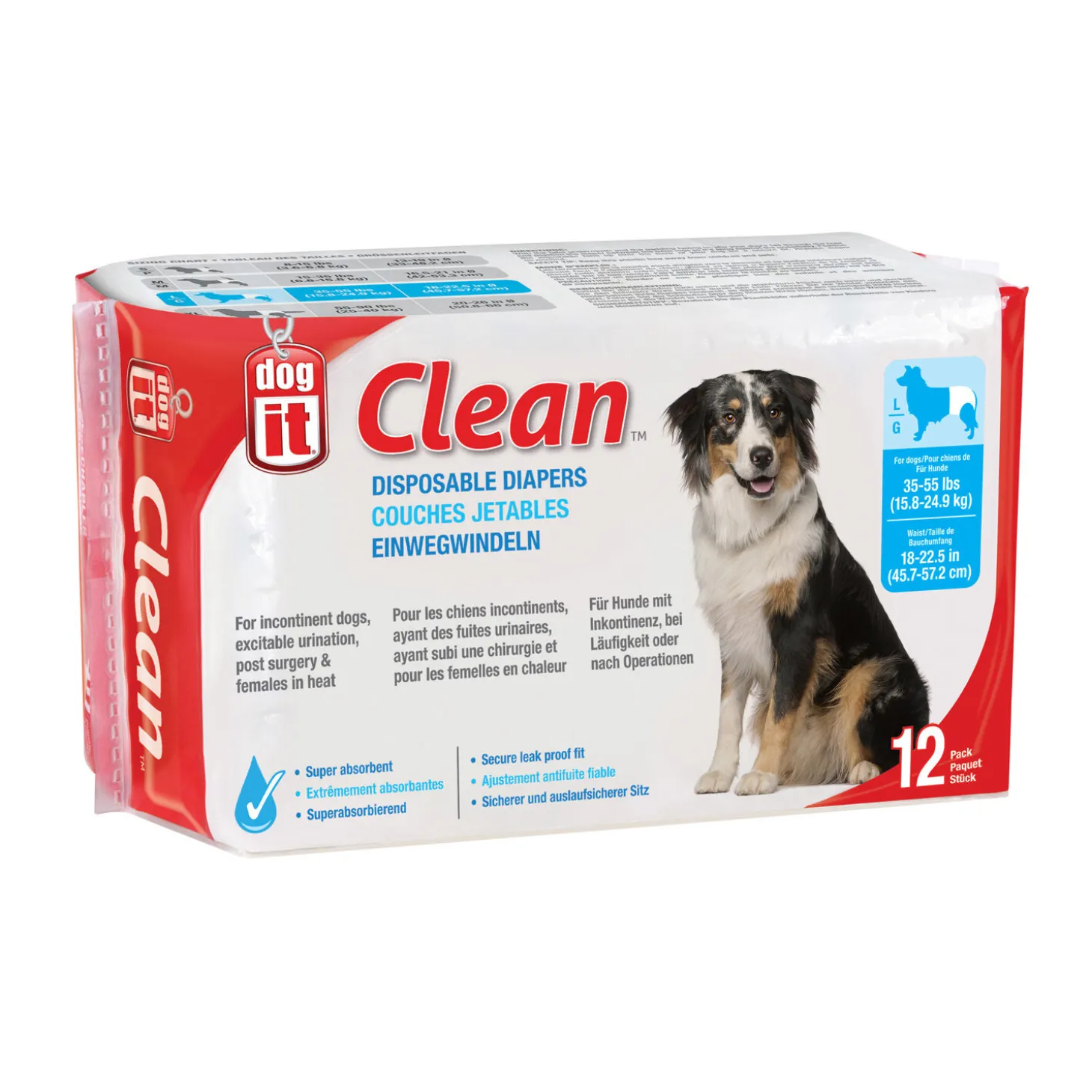 Disposable Diapers, Large