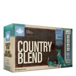 Dog and cat raw food, country blend