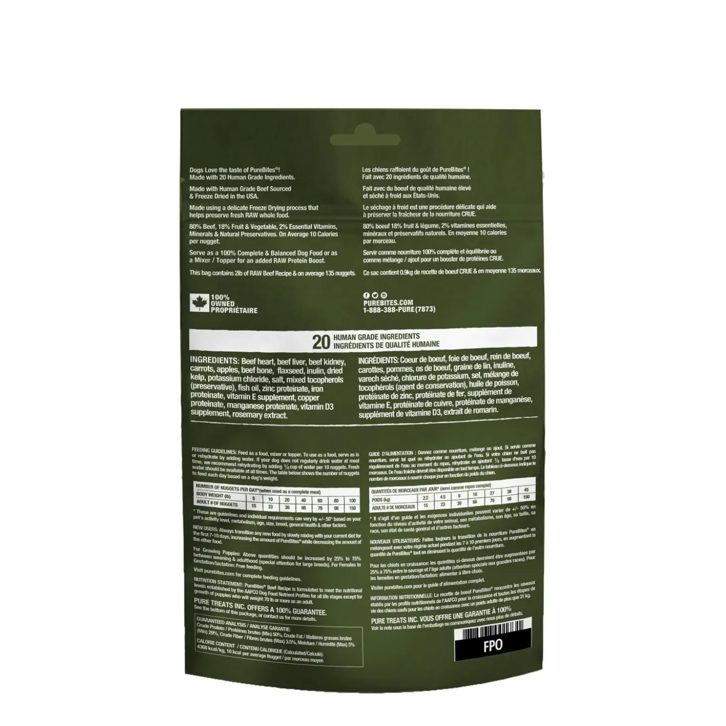 Dog Food Beef Recipe, 283 g