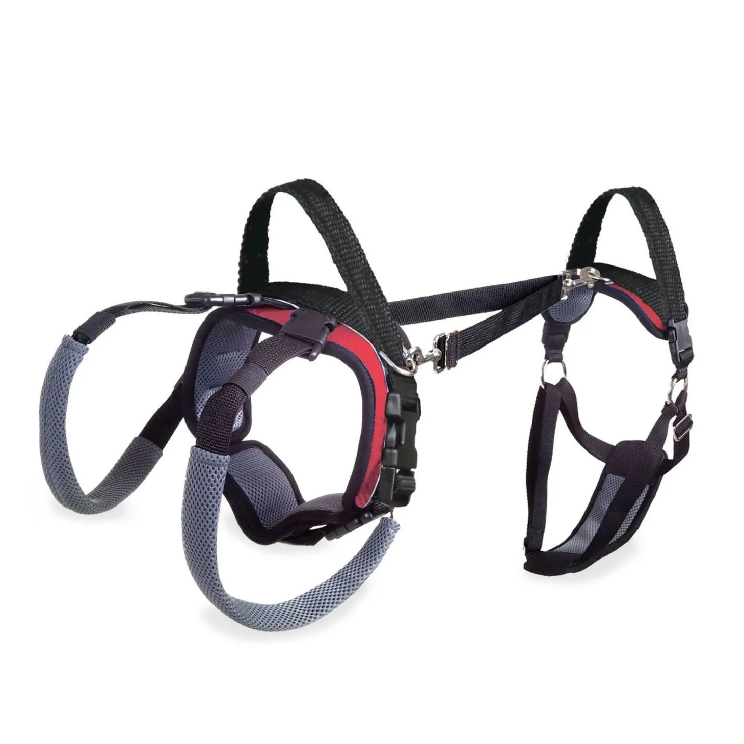 Dog lifting aid harness