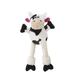Dog plush toy, cow