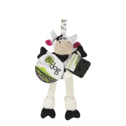 Dog plush toy, cow