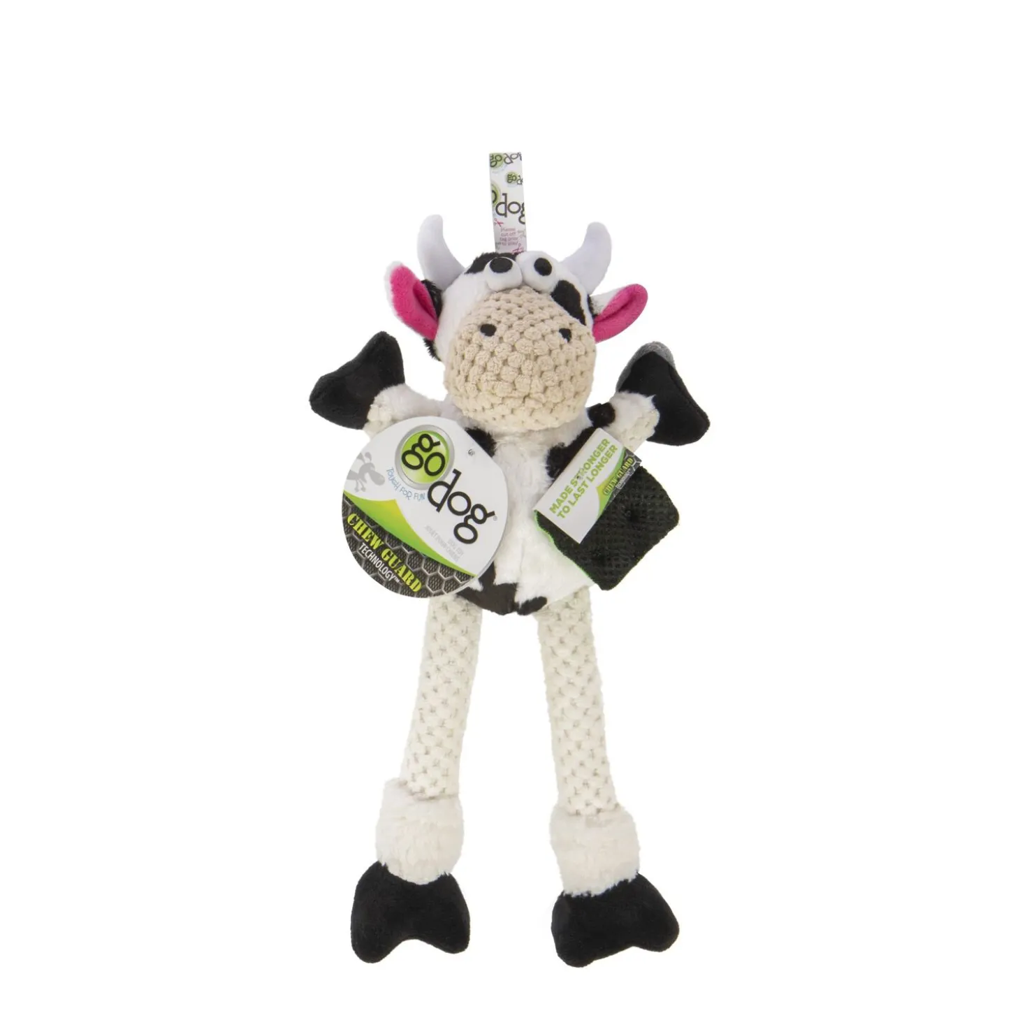 Dog plush toy, cow