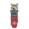 Dog water bottle, red
